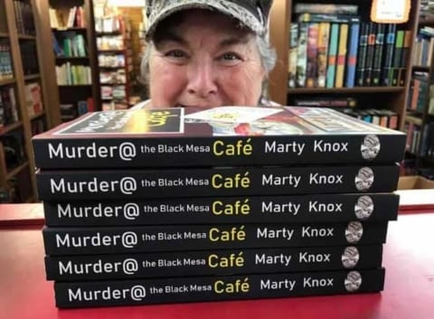 Mystery author Marty Knox